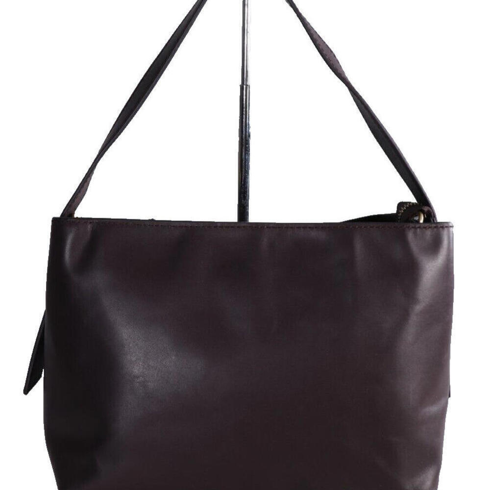 Marks & Spencer Women's One Size Maroon Faux Leather Shoulder Bag - Picture 6 of 15